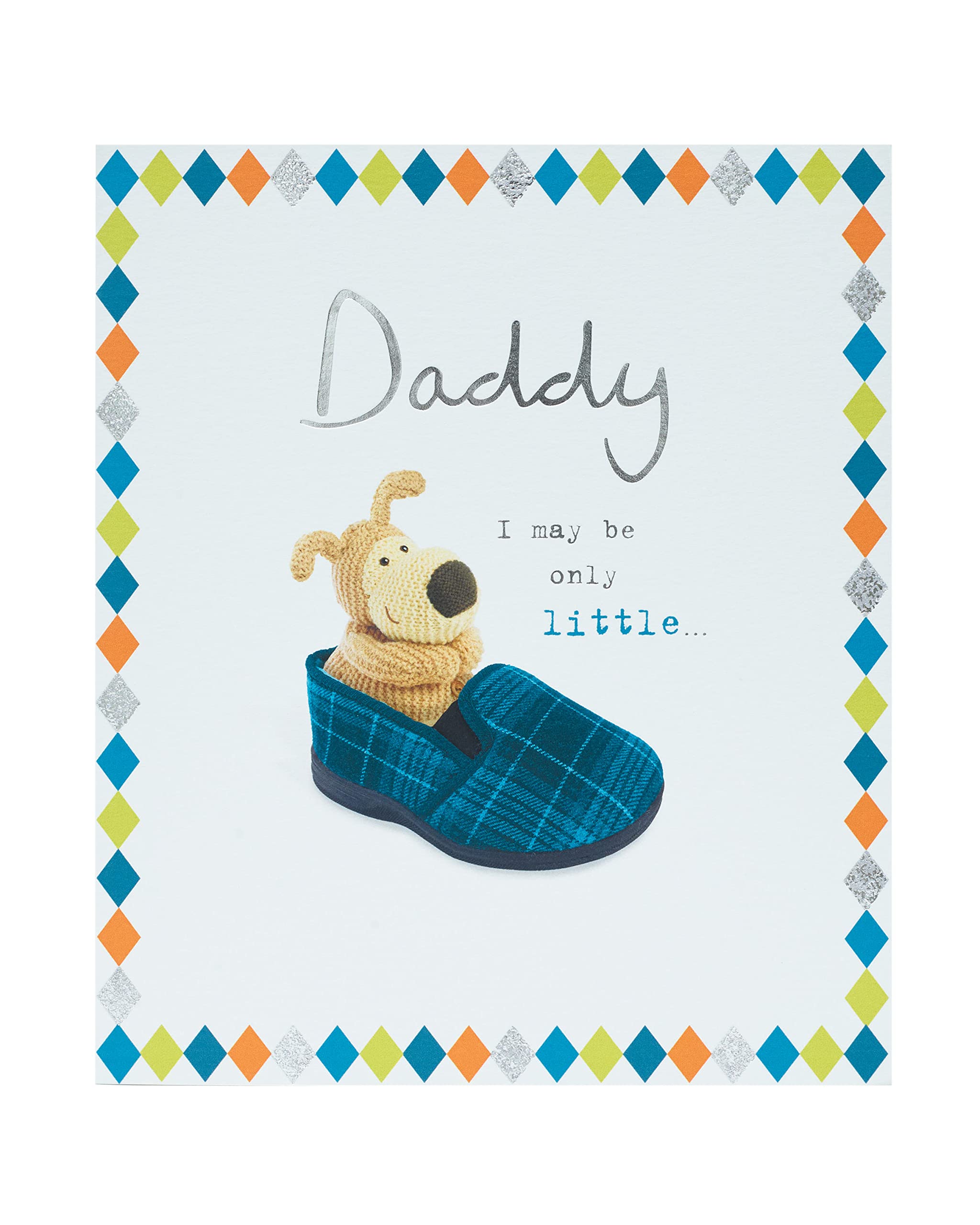 Boofle Daddy I May Only Be Little Father's Day Card Cute Greeting Cards