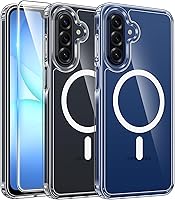 Vista 212 de FNTCASE Funda magnética para iPhone 12, grado militar, protección contra caídas, antiamarilleamiento, duradera, resistente y parachoques a prueba