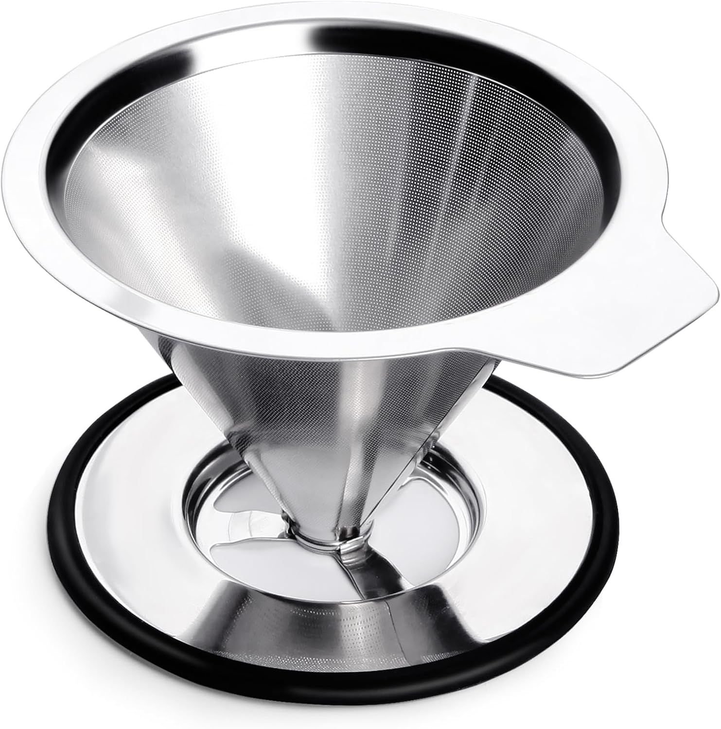 LHS Pour Over Coffee Dripper Reusable...