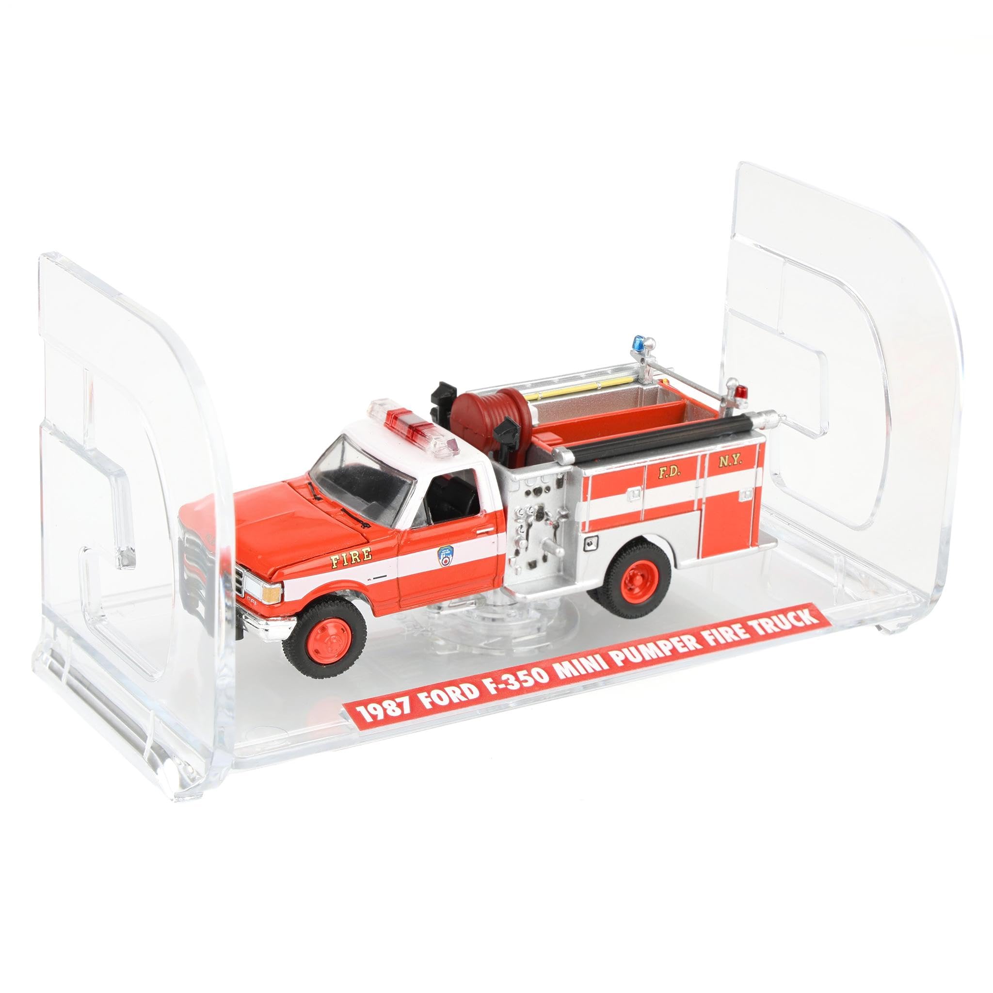 Amazon | Greenlight 1987 F 350 ミニポンプ消防車 FDNY(ニューヨーク