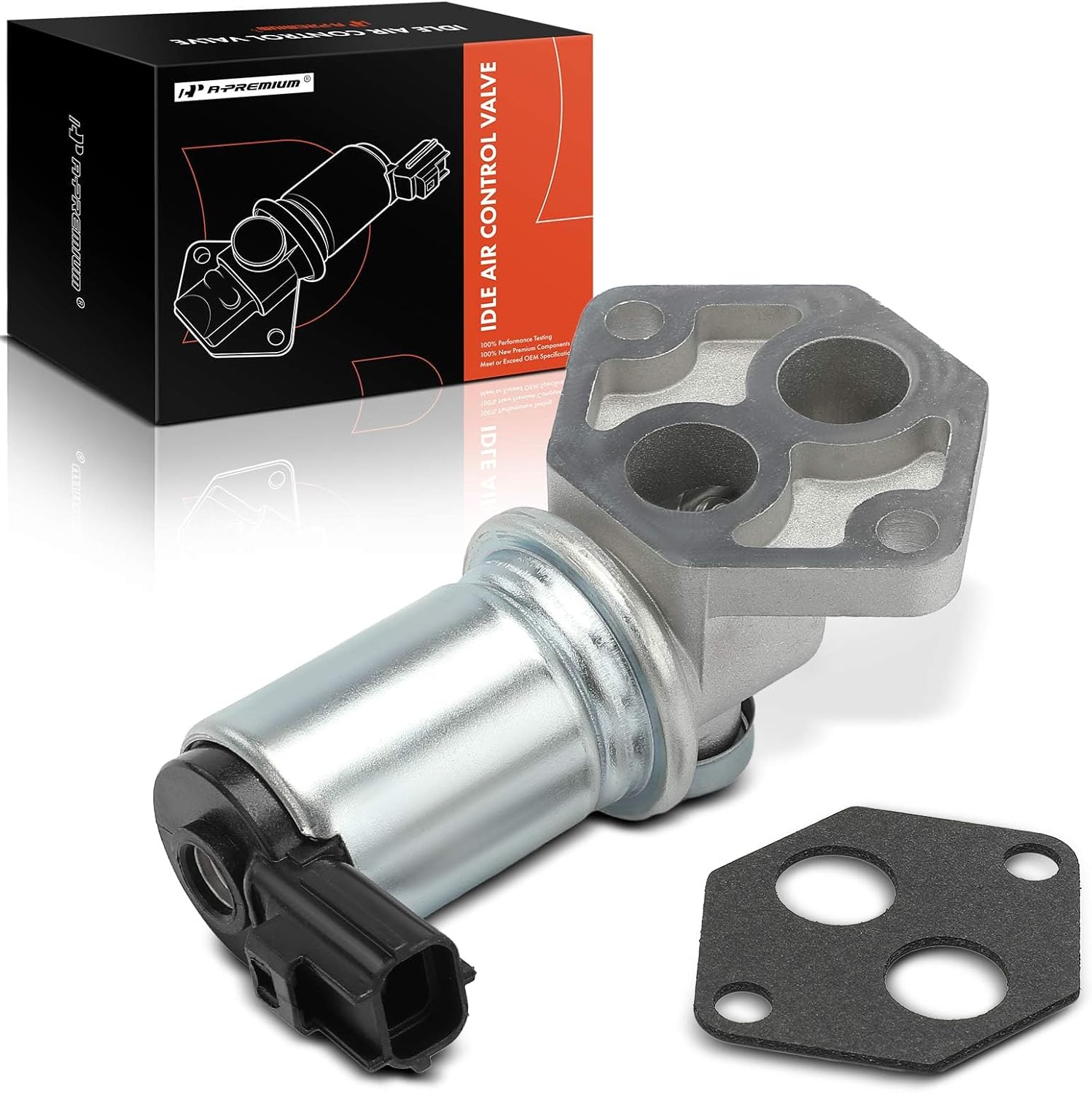 A-Premium Fuel Injection Idle Air Control Valve Compatible with Ford F-150 2002-2003, Expedition, Taurus, Escort, Contour, E-150 Econoline, E-150 Econoline Club Wagon & Mazda MPV & Mercury Cougar