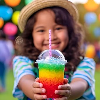 Slush | Snow Cone Syrup | Compatible with ALL Slush Puppy Machines | 500ml Bottles Pick Your Flavour (500ml, Blue Bubblegum)
