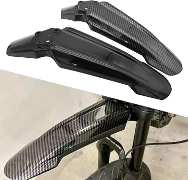 Motorcycle Fender Motorcycle Front Sur Ron Sur-Ron SurRon Light Bee X & Light Bee S Electric Bike DNM KKE Fastace Fork Parts(Carbon Fiber)
