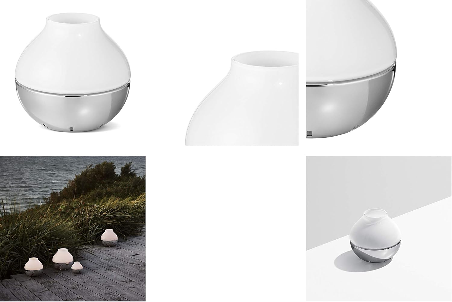 Georg Jensen Henning Koppel Hurricane Candleholder, Large