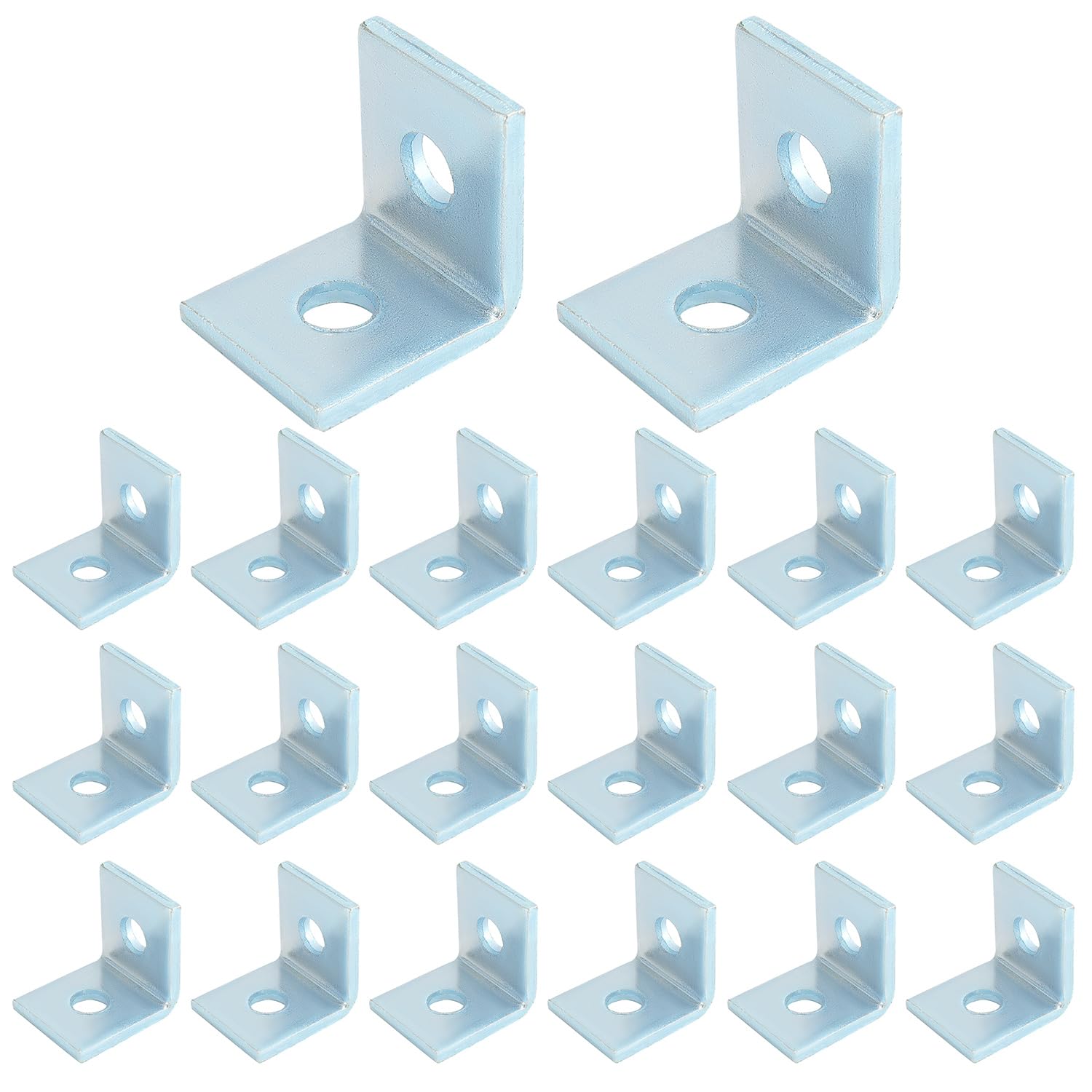 Support de connecteur en L rail fixation angle 90 degrés pour canal entretoise boulon 1.27 cm