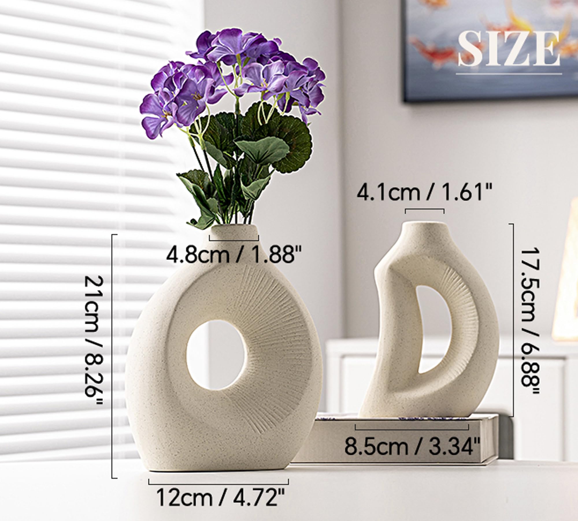 ミニ陶器花瓶 2点セット 白/水色 インテリア 小物 Amazon.co.jp: 陶器 花瓶 2点セット プレゼント 贈り物 ギフト 対応
