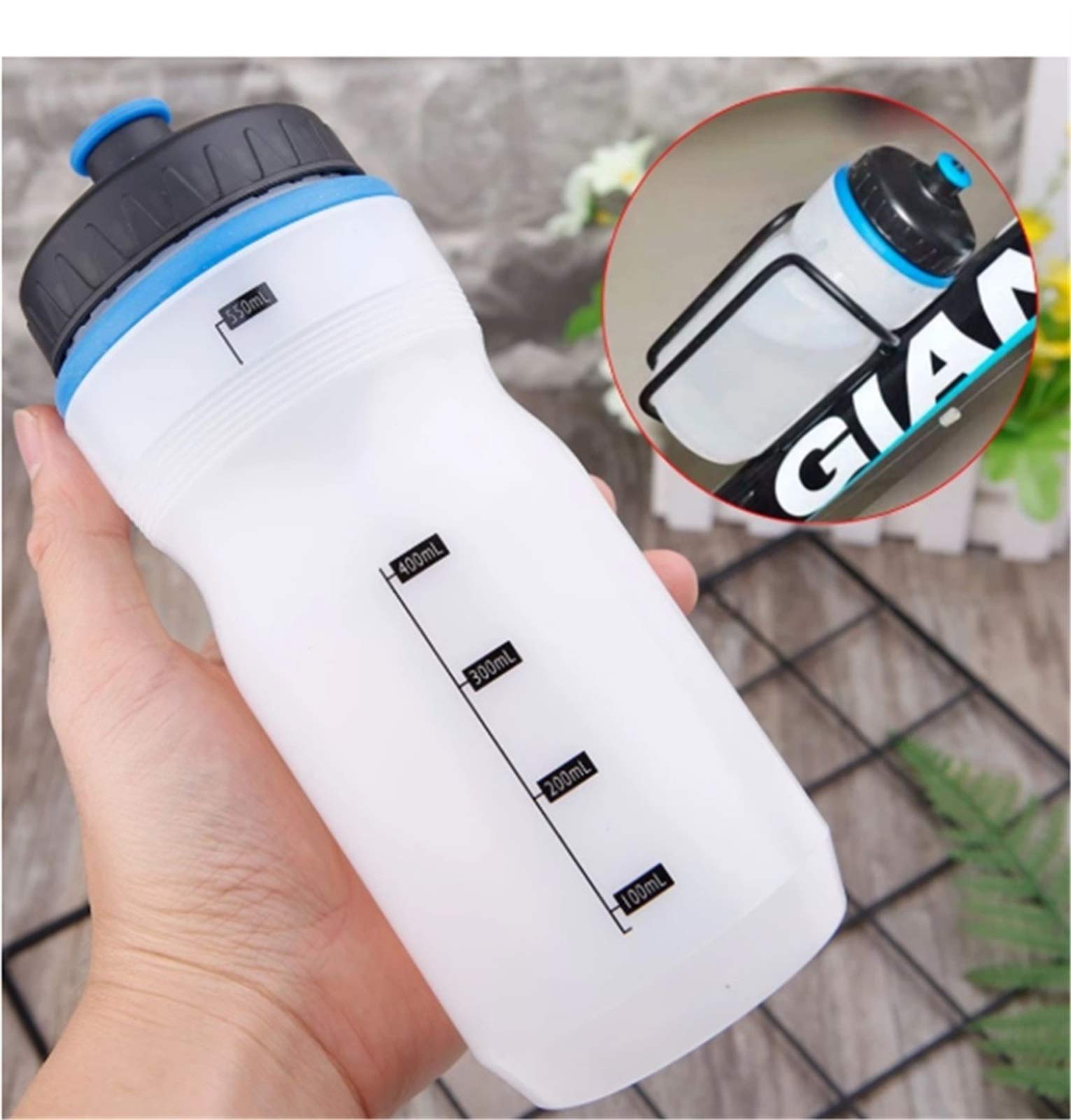 Borraccia Portatile da 550 ml per Mountain Bike, Borraccia per Bicicletta, Essenziale, per Sport all'Aria Aperta, brocca, Bottiglia d'Acqua per Bici, Tazza a Prova di perdite