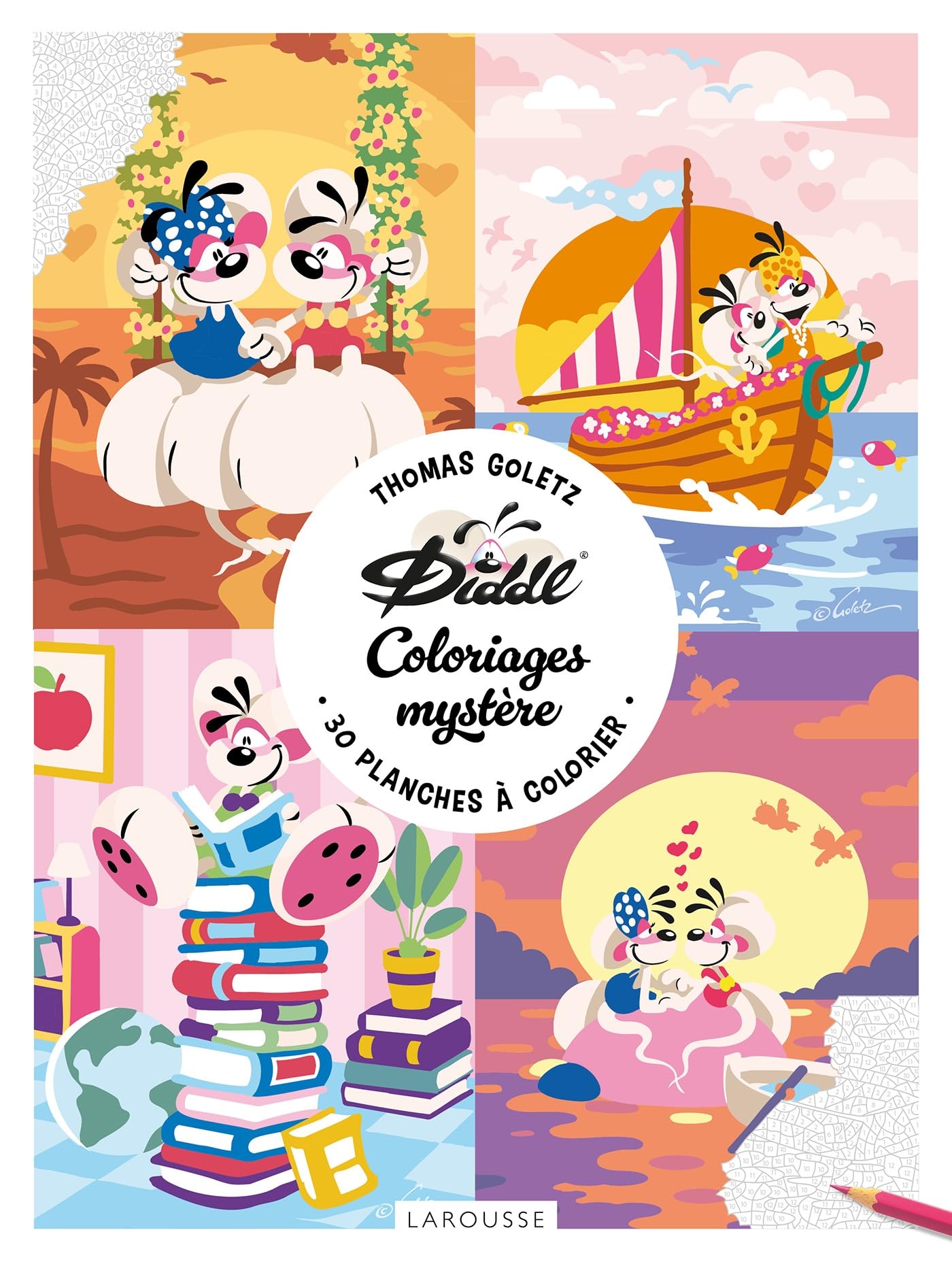 Diddl - Coloriages mystère