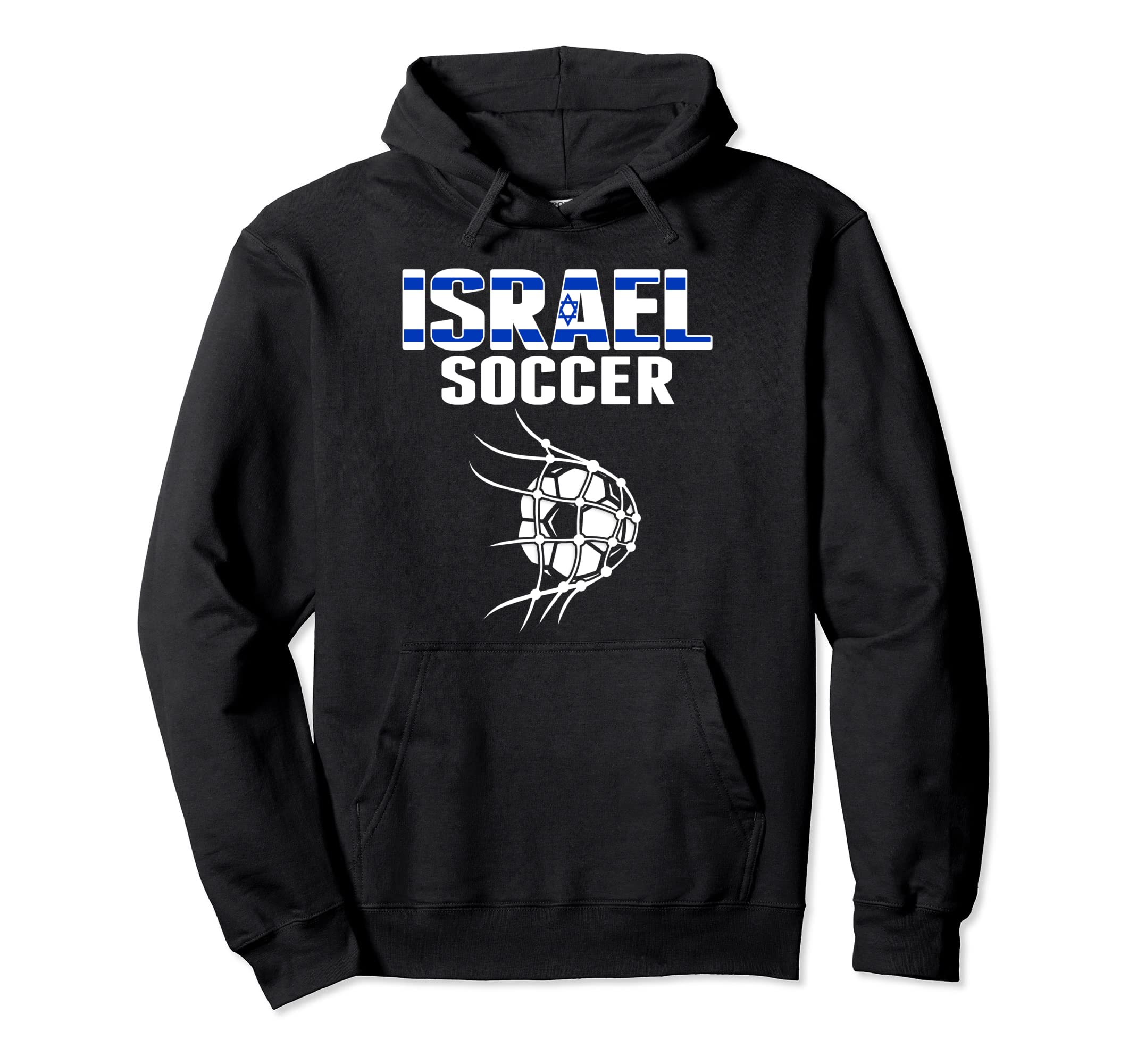 Israel Soccer Fans Jersey - Support Israeli Football Team Pullover Hoodie