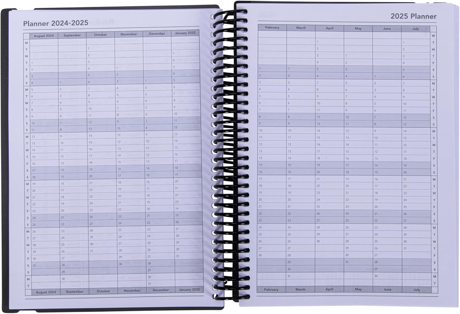 Collins Delta Mid Year Diary Planner A5 Day To Page Academic Year 2024-25 - Blue - Daily Mid Year Journal for Students, Teachers and Academics - FP51M.60-2425 - August 2024 to August 2025