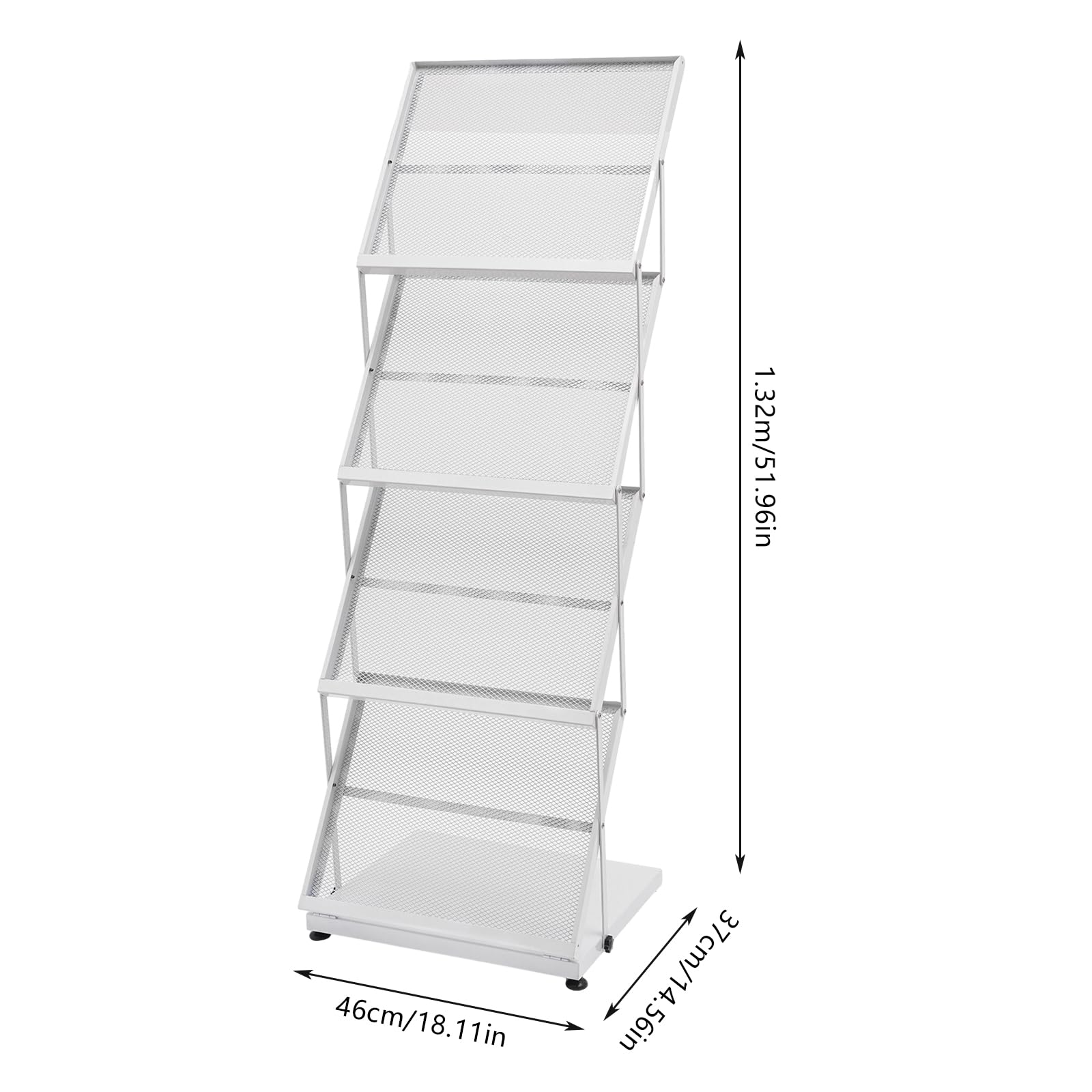 Porte-revues Pliable A3/A4, Support De Brochure, Catalogue