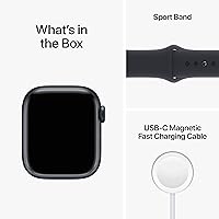 Vista 25 de Apple Watch Series 8 (GPS, 1.772 in) - Caja de aluminio Starlight con correa deportiva Starlight (renovado prémium)