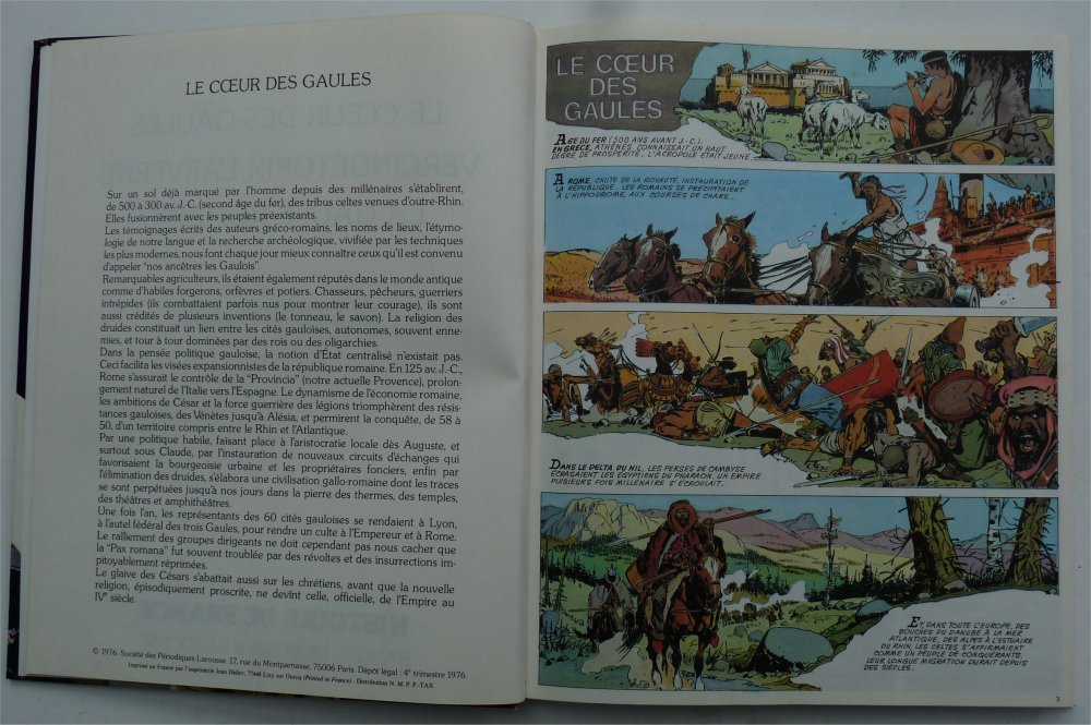 Histoire de France en bandes dessinees / de vercingetorix aux vikings