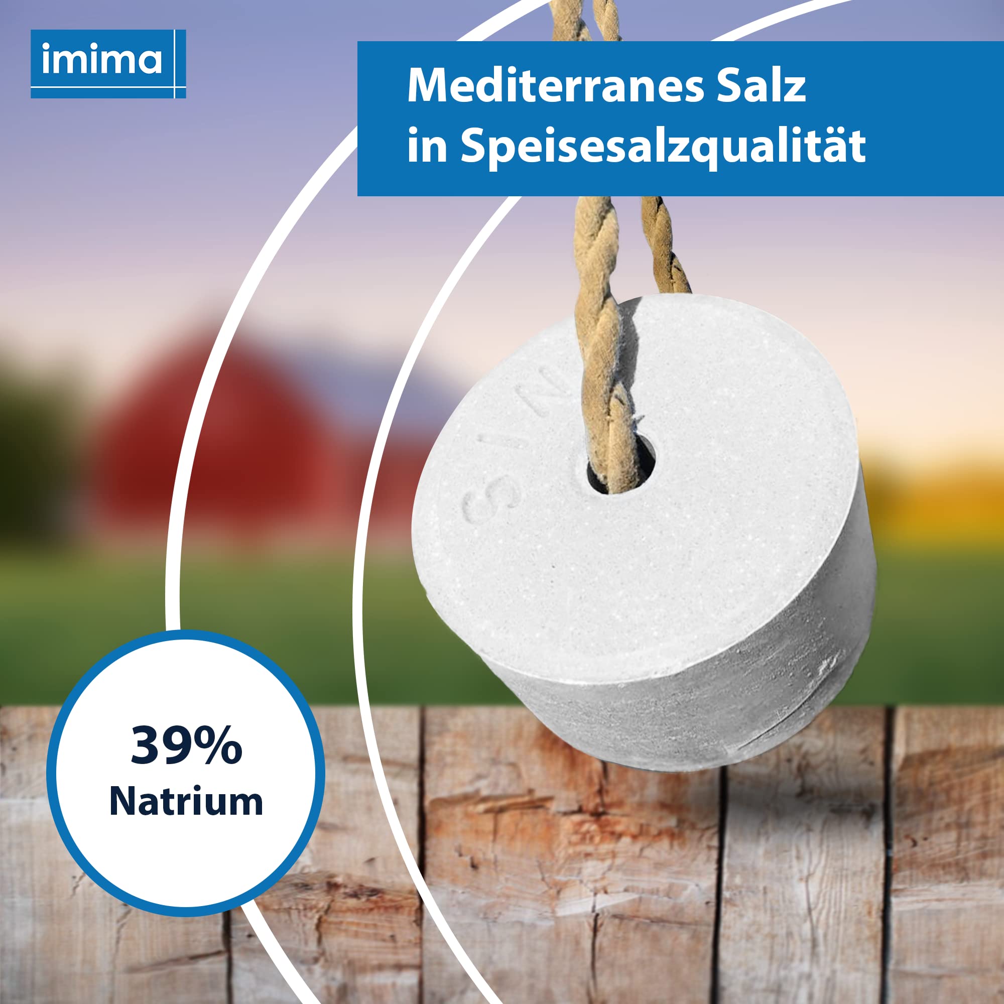 Mineralleckstein Mediterraneo-4x3kg Pferd MEDITERRANEO Salzleckstein 4X 3kg