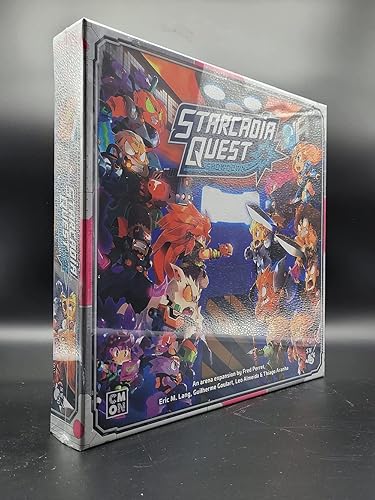Miniatura 4 de CMON Starcadia Quest Showdown - Expansión del juego de mesa intensa de ciencia ficción, se expande con héroes de Arcadia Quest, juego familiar para