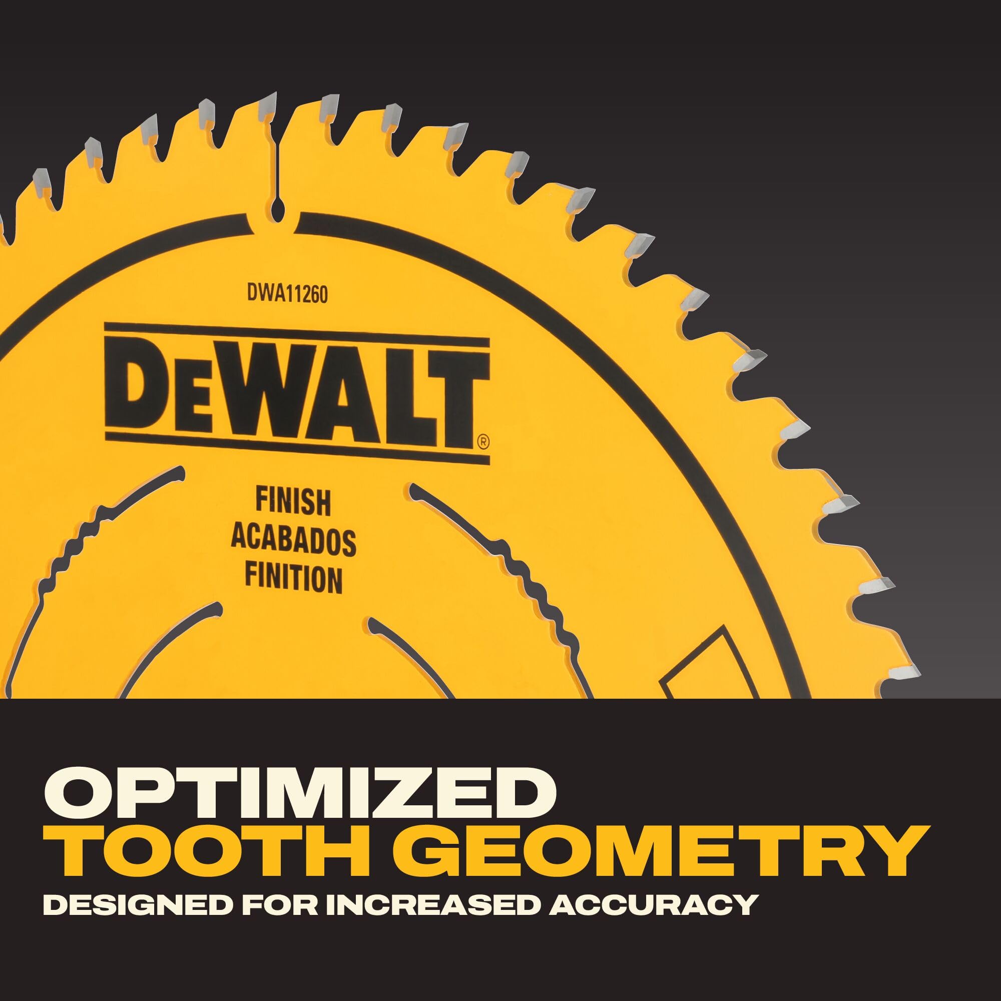 DEWALT 30.5 cm 60T Finish brzeszczot (DWA11260)
