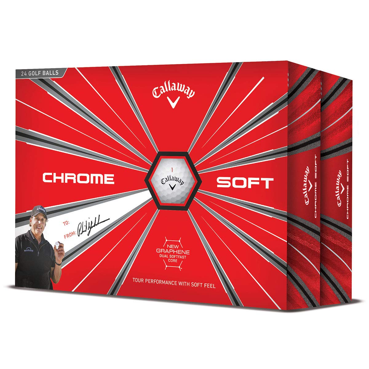 Callaway Unisex Adult Super Soft Golf Balls - White, One Size