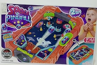 لعبة سيباس البينبول ACTIVE للأطفال للاستخدام المنزلي مع كرة الزجاج والضوء لعبة تفاعليه للأطفال للأولاد وبنات لتمية المهارات بلاستيك خمات عليه الجوده