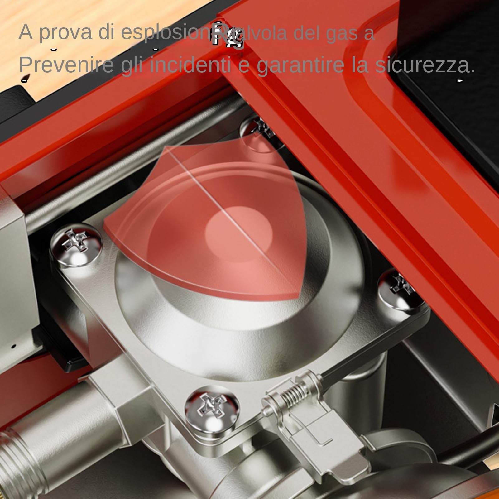 Fornello da Campeggio per Cucina Fornello Portatile Compatto | Fornello a Doppia Funzione per Cucina all'Aperto, Sopravvivenza, Picnic e Grigliate