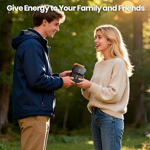 Miniatura 7 de FlexSolar Cargador de panel solar portátil de 25 W con puertos USB-A y USB-C. 0.8 libras, IP57 impermeable y a prueba de polvo, panel solar plegable