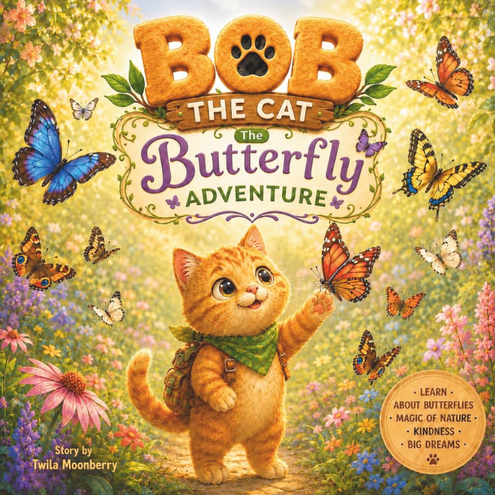 BOB THE CAT : The Butterfly Adventure (Bob the Cat Adventures)
