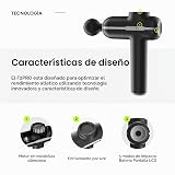 Flyby F2Pro Gun - Pistola de masaje muscular profundo, masajeador de percusión inalámbrico de mano - Recuperación de atletas, rigidez muscular y terapia de tejido profundo - 5 velocidades y 5