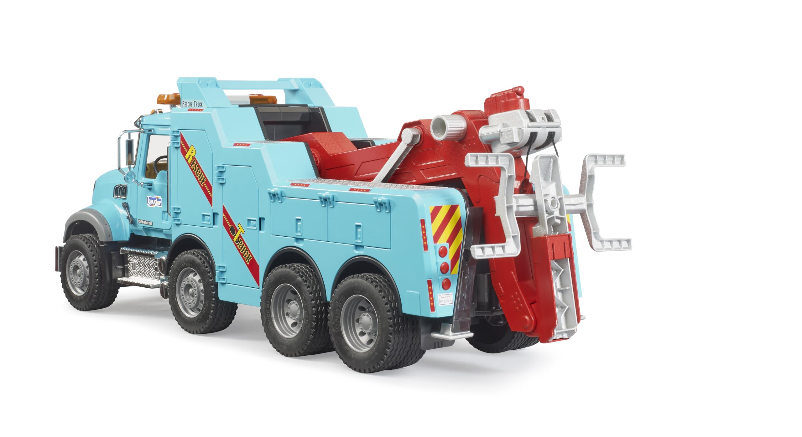 Amazon.com: Bruder 02831 Mack Granite Recovery & Towing Truck with