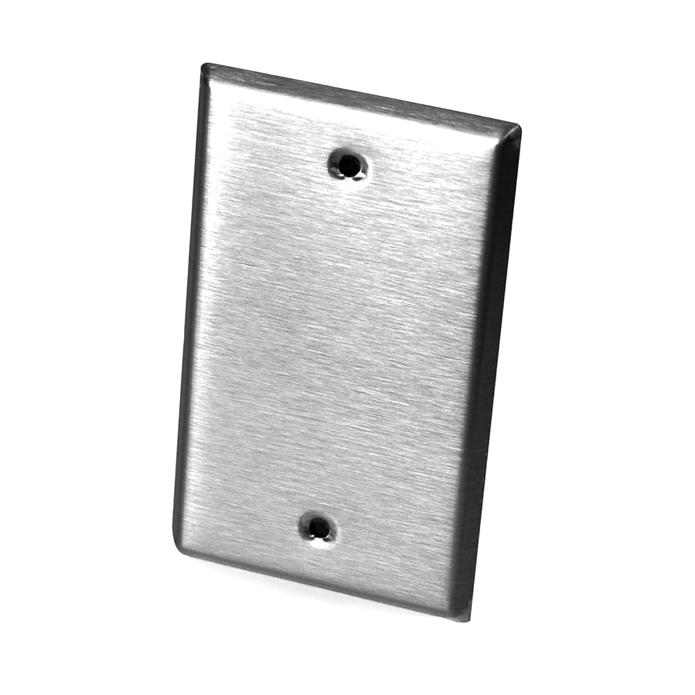 A/10KS-SP | ACI | 10K ohm | Stainless Steel Wall Zone Plate