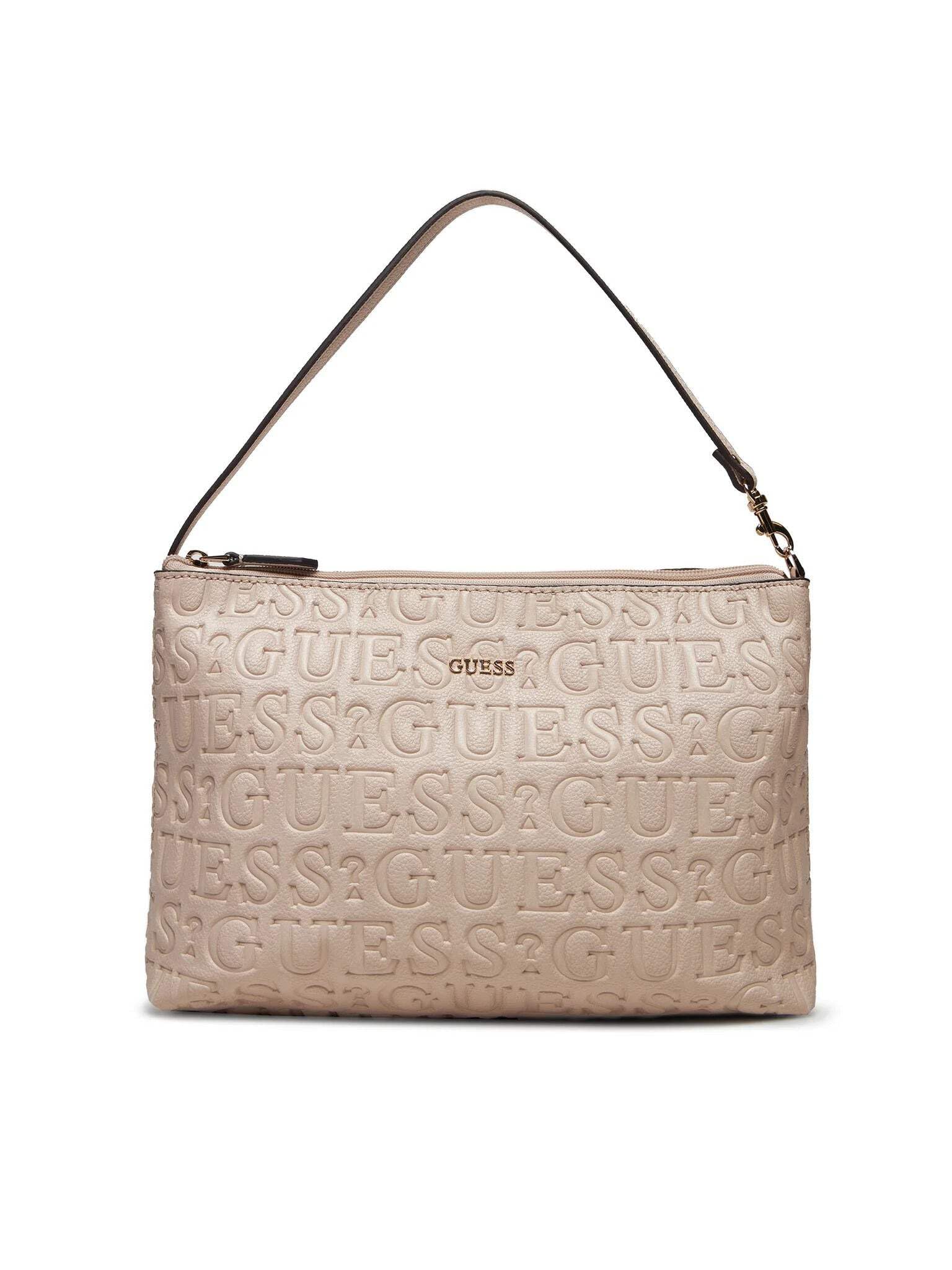 GUESS Vikky II Tote Bag L Stone