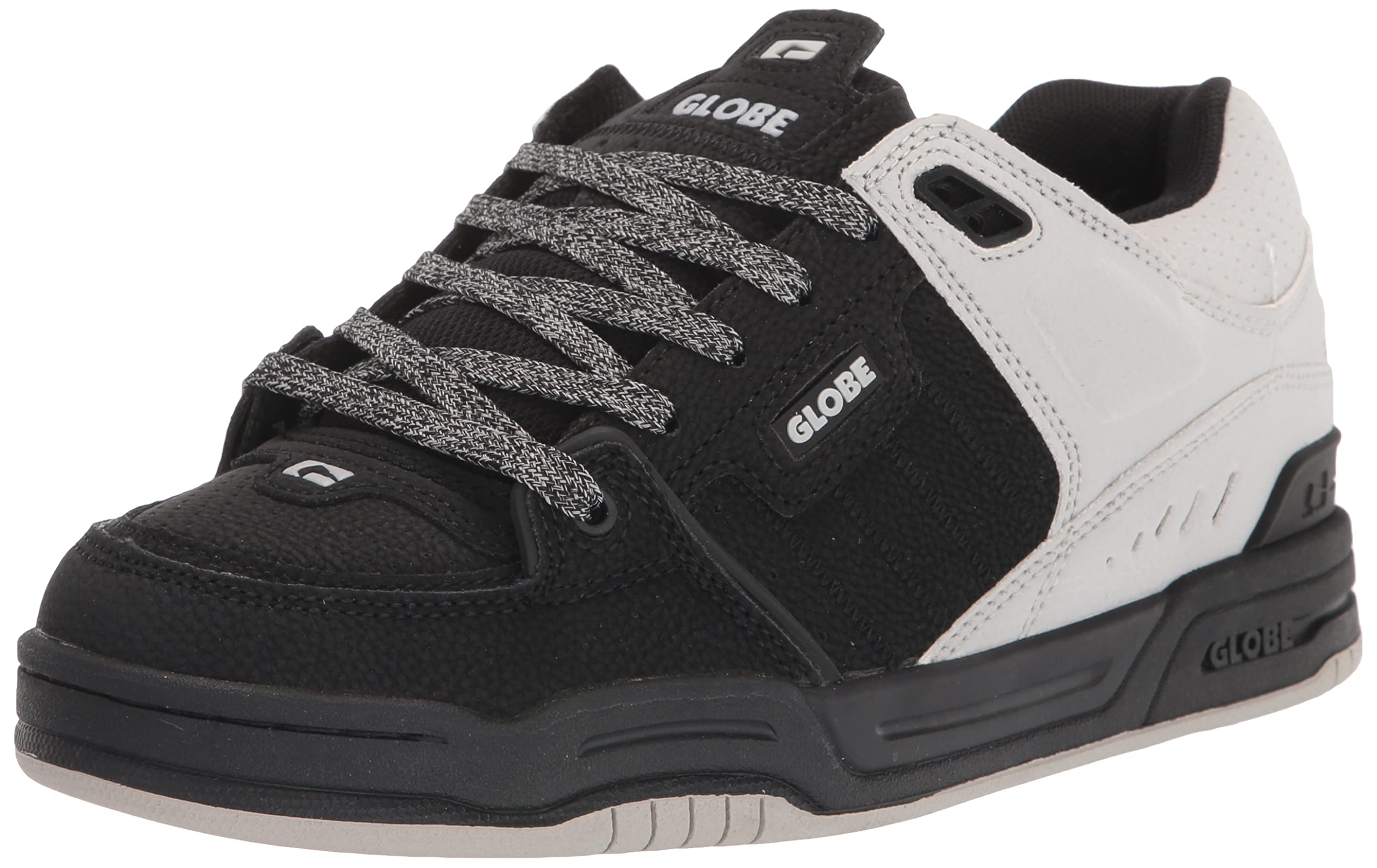 GlobeMen's Tilt Skate Shoe, Black/Alloy, 14