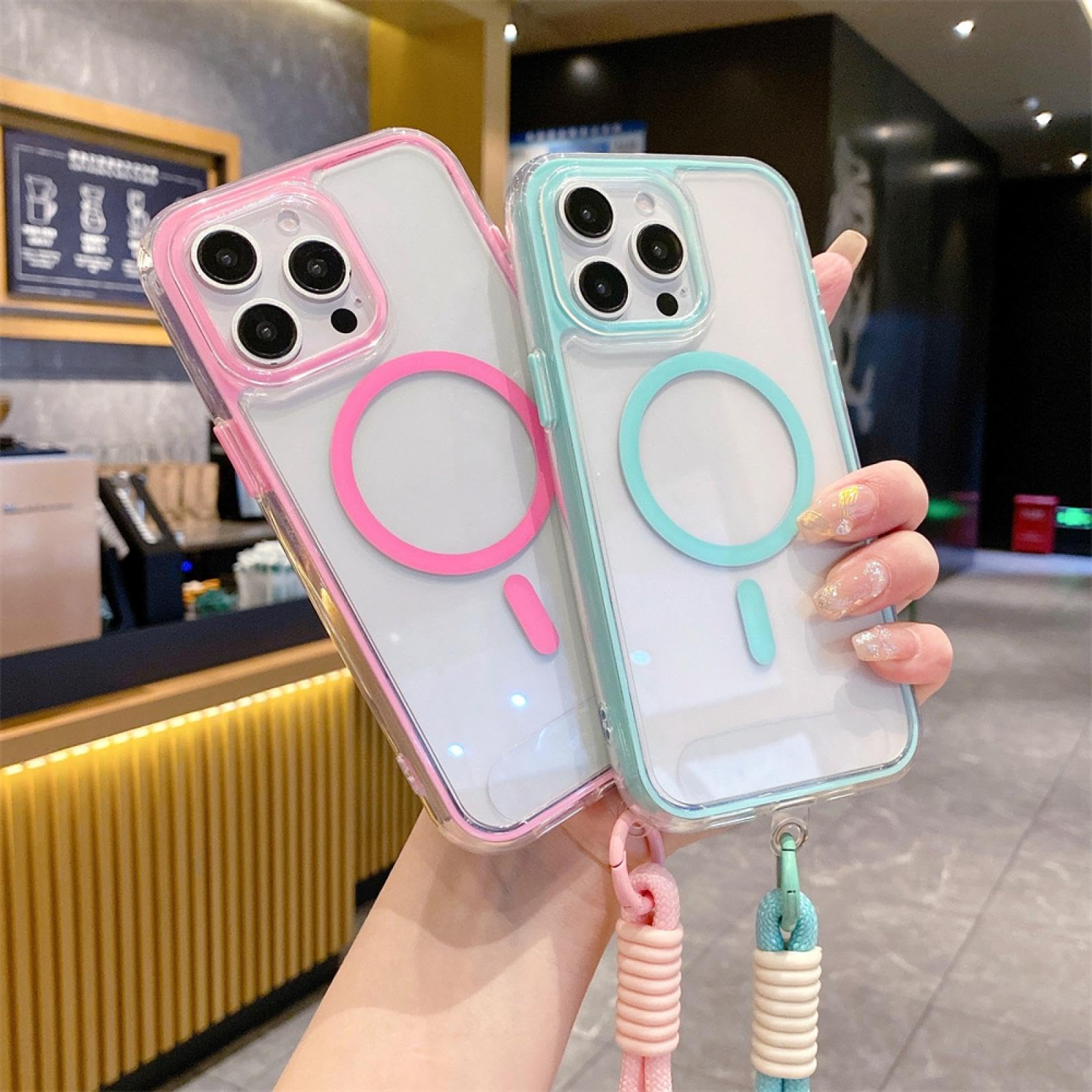 airin iPhone Onn+ Phone Case for iPhone 11 and XR, Iridescent Illusion