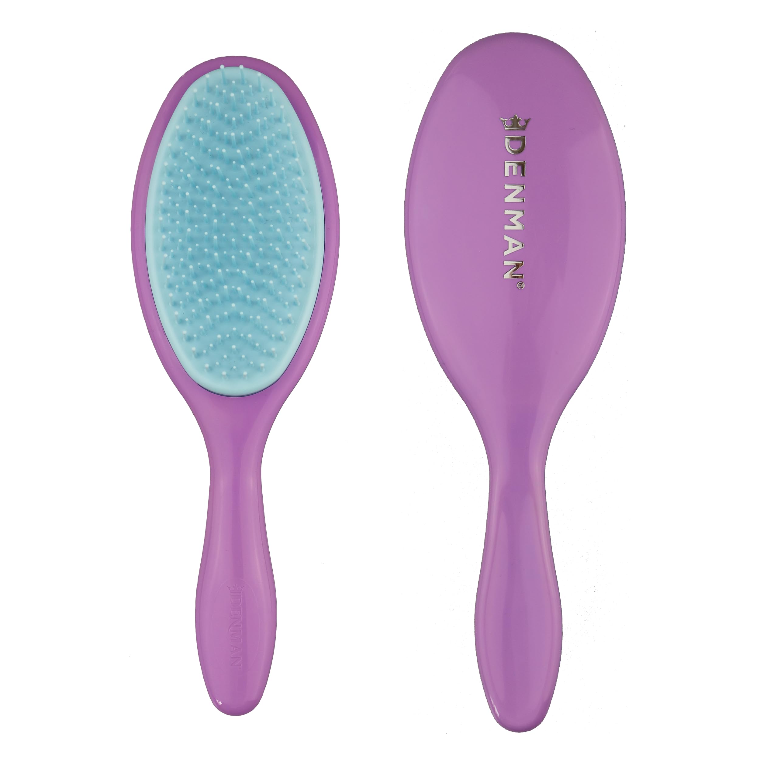 Denman desenredante húmedo| Cepillo de ducha para desenredar todo tipo de cabellos| Cepillo desenredante perfecto para mujeres, niños y hombres | Cepillo para cabellos rizados y húmedos