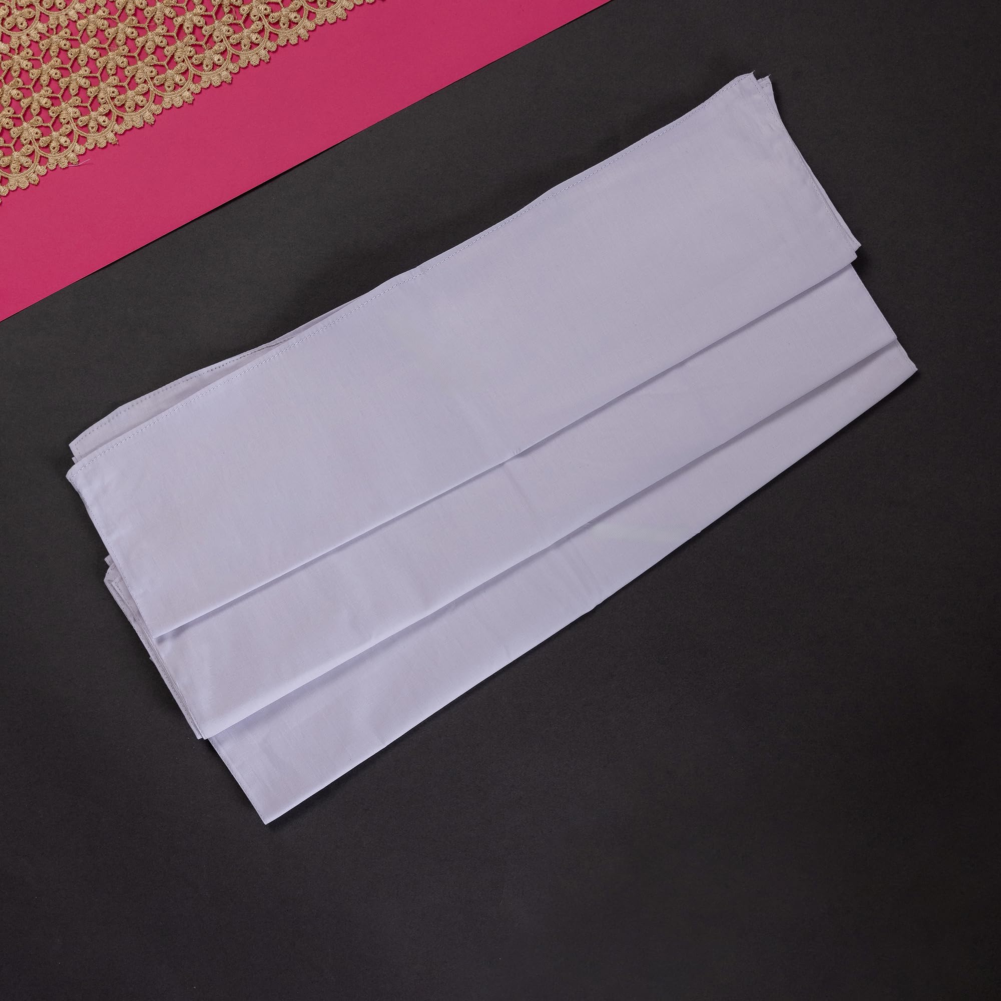 My Dvija White Cotton Inserts for Plastic Langots, Set of 3 1