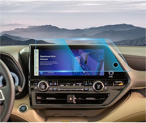 Miniatura 45 de CDEFG Protector de pantalla para Toyota RAV4 2023-2025 - Vidrio templado 9H HD de 10.5 pulgadas - Accesorios de pantalla táctil RAV4