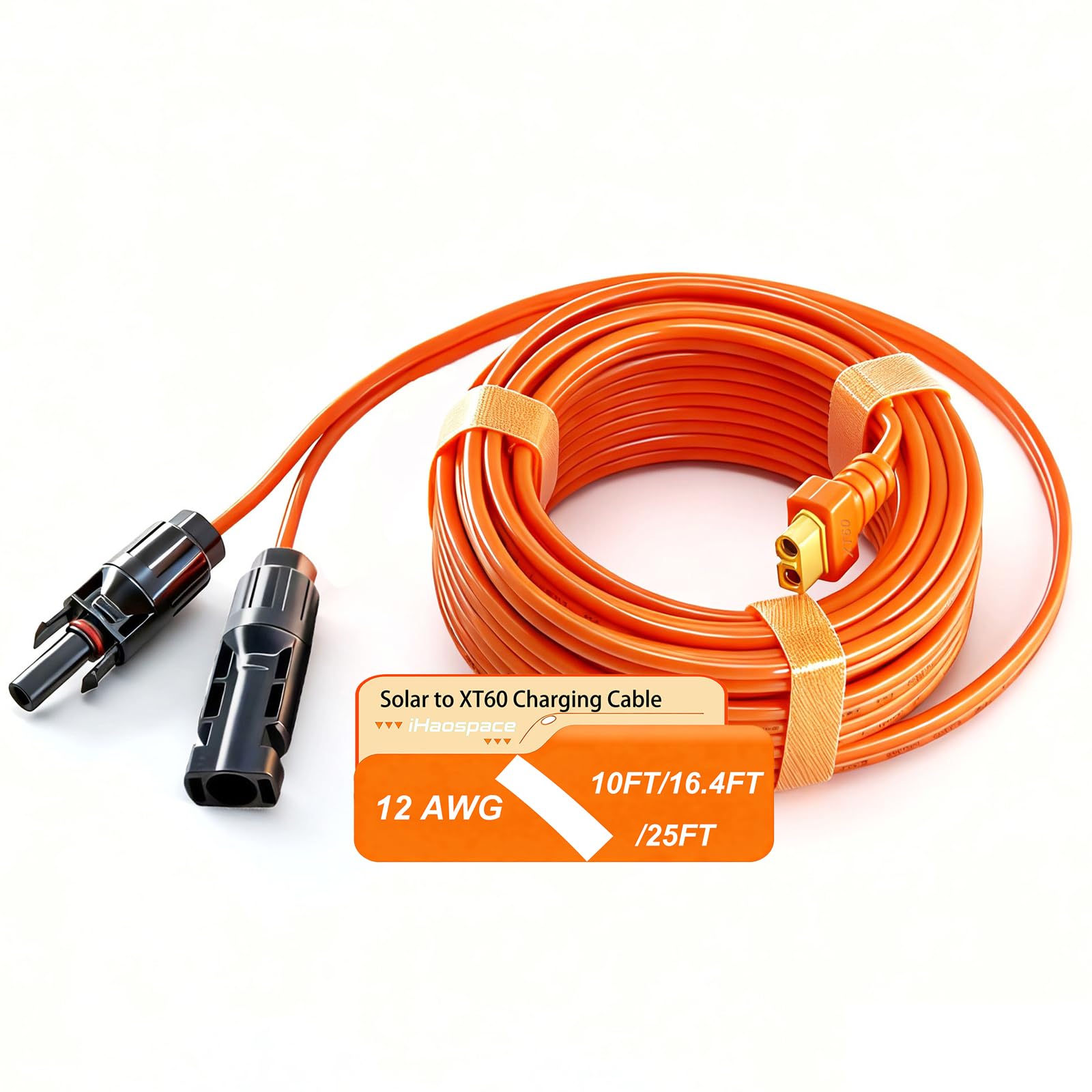 XT60 Stecker auf Solar Connector Kabel 12AWG XT60 Adapter Verlängerung 3M/5M für ECOFLOW River and Delta Series BLUETTI EB55 Power Station Solar Panel (5M)