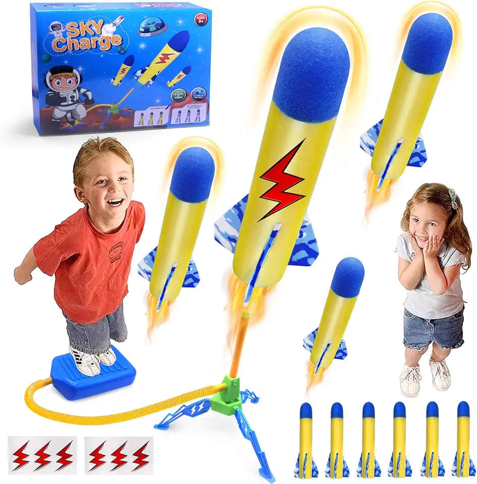 Raketskjutare för barn leksak set