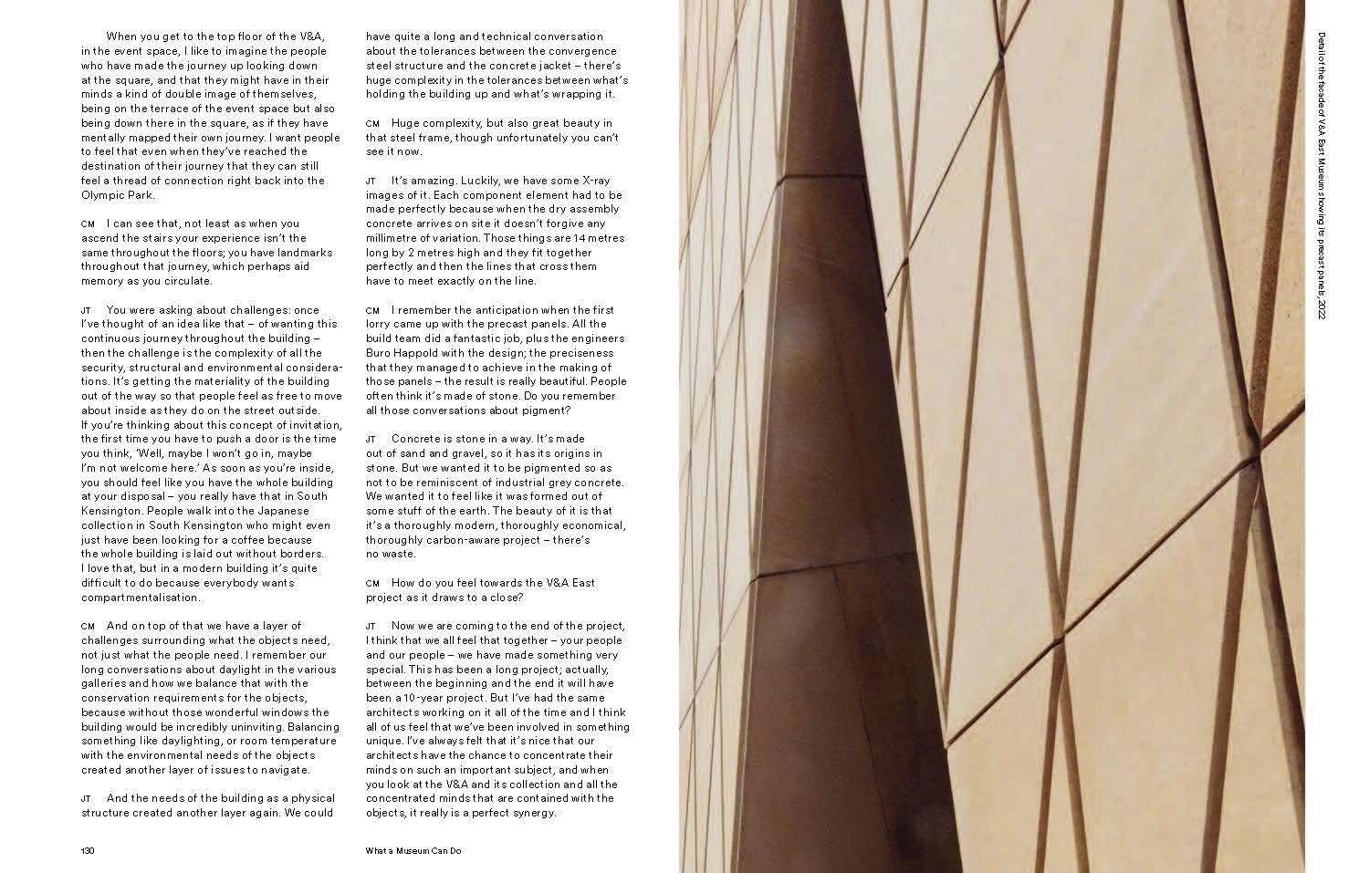 The Making of V&a East