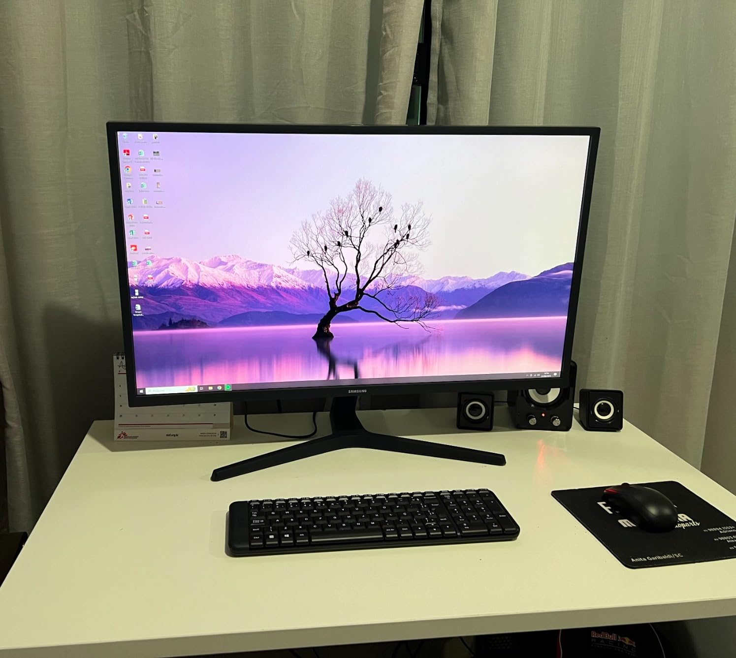 Monitor UHD Samsung 32″, 4K, HDMI, Display Port, Freesync, Preto, Série UJ59