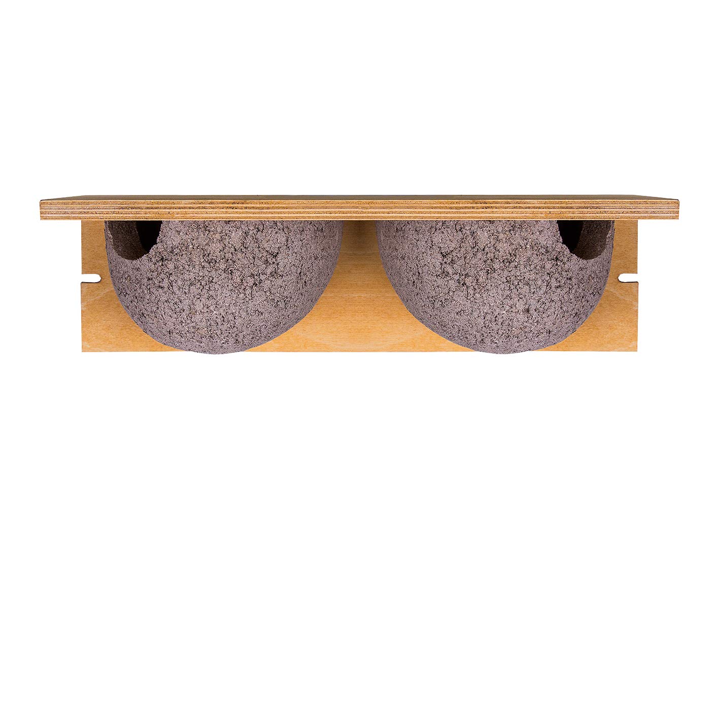 BigDean Nichoir pour hirondelles double nid en bois-béton pour hirondelles