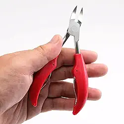 Alicate Profissional Corte e Desencravar Unhas Grossas 30mm – Aço Inox, Cabo de Borracha Antiderrapante, Precisão para Mãos e Pés, Ideal para Unha Encravada e Podologia – UrbanSkullShop