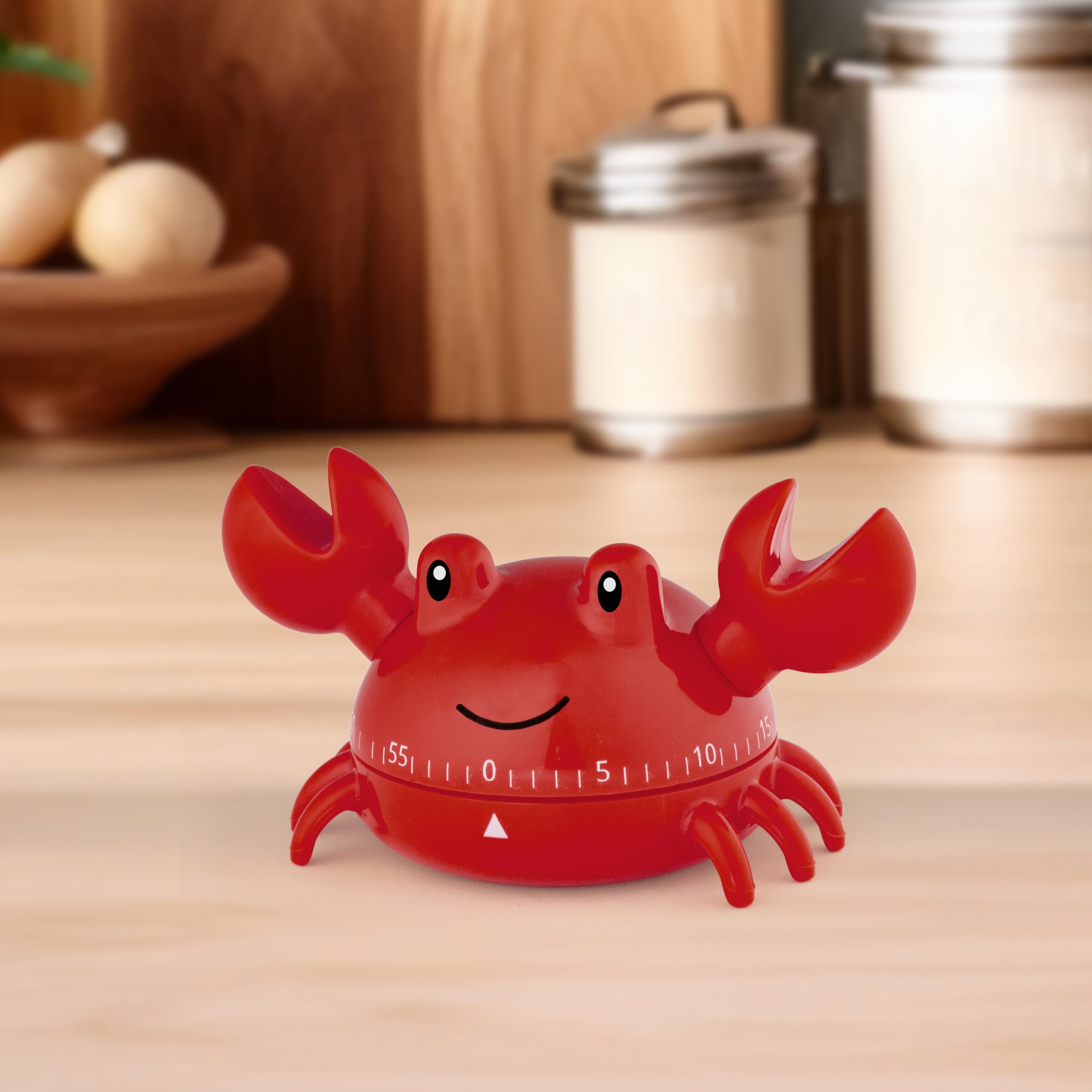 Amazon.com: Kikkerland Crab Kitchen Timer – Wind-Up Countdown