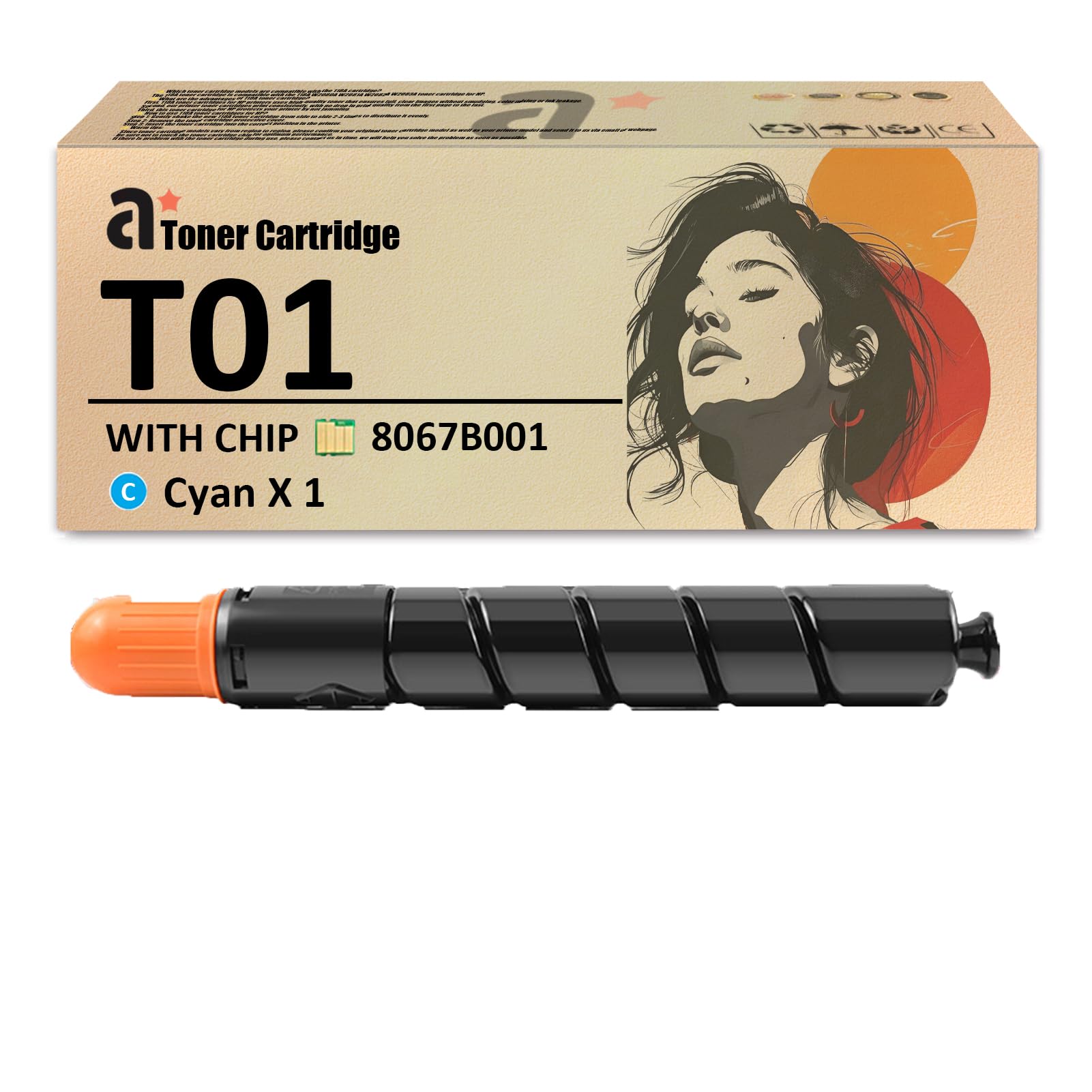 Amazon.com: T01 Toner Cartridegs Replacement for Canon T01