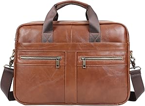 Xieben Cuir D'épaule Messenger Sac pour Hommes Femmes Casual Business Porte-documents Cross Body Pochette Pack Fourre-tout Téléphone Sacs À Main Sling Poitrine Poche