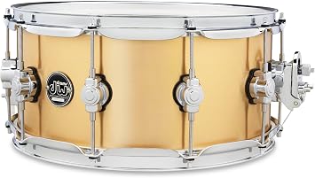 طبل الشخير النحاسي سلسلة الأداء DW - 6.5 &times; 14 بوصة - نحى