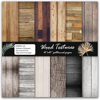 Scrapbook Paper 12 Patterns 24 Sheets Scrapbook Craft Paper