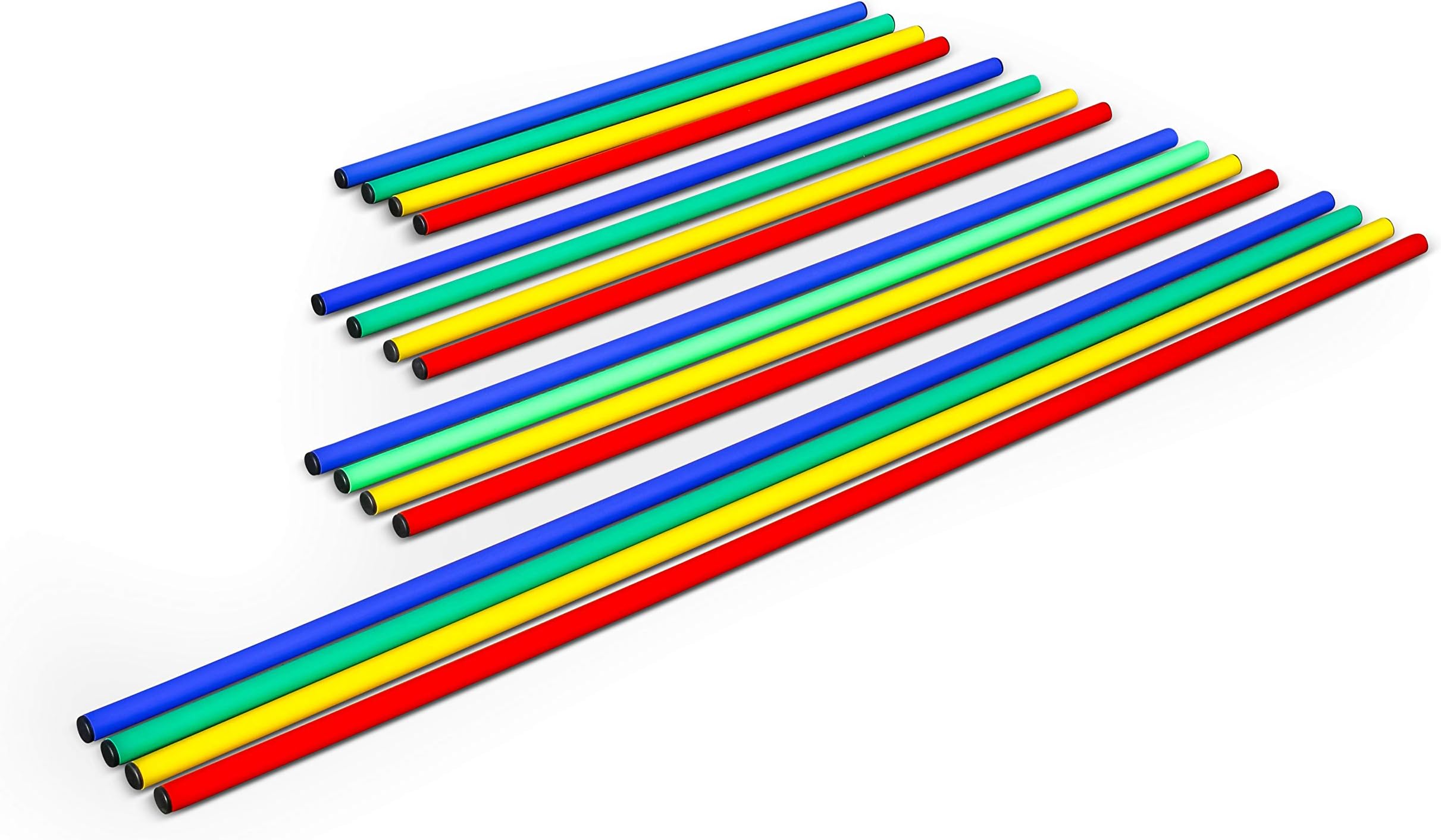 HAEST Agility poles - 80 cm - 100 cm - 120 cm - 160 cm - Four colours