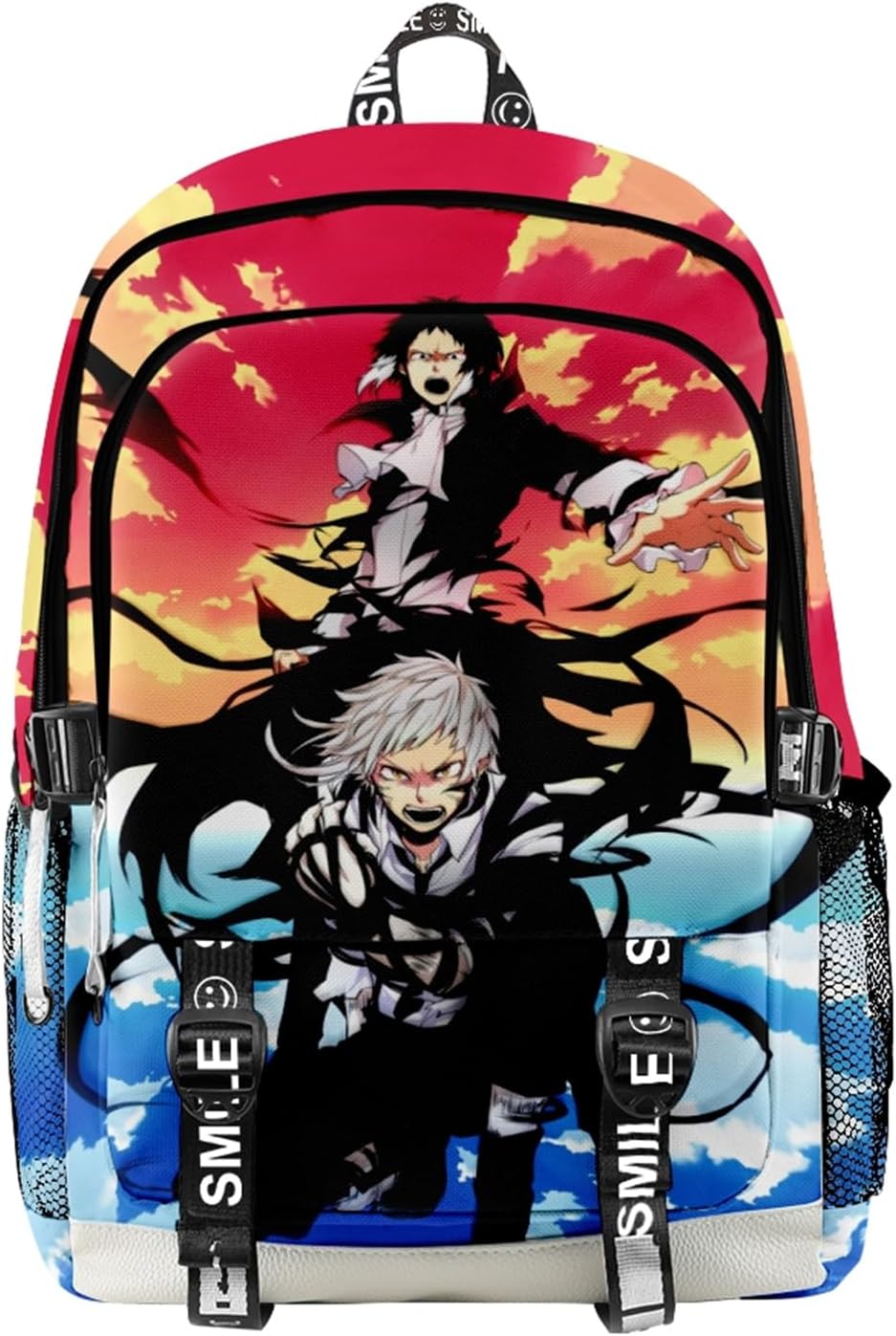 ISaikoy Anime Bungo Stray Dogs Backpack Bookbag Osamu Dazai Shoulder Bag School Bag 9