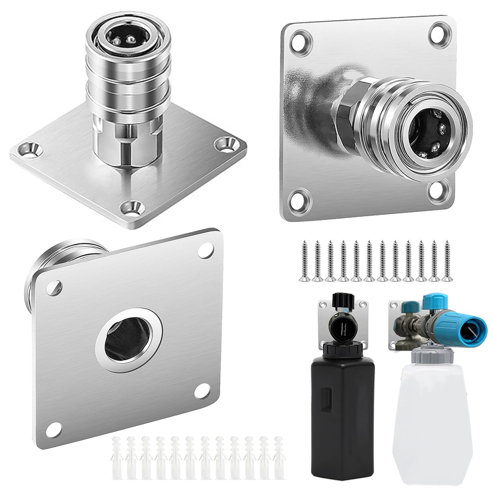 高圧洗浄機用ガンとアクセサリーセット Amazon | 高圧洗浄機ガンホルダー 3個セット 壁掛け式 フォーム