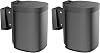Mount Plus MP-SB54F 2 Pack Fixed Height Speaker Floor Stand Made for Sonos Speakers | Compatible with Sonos One, One SL, Play:1 Play:3 Play:5 | Cable Management (2 Pack Black Floor Stand)