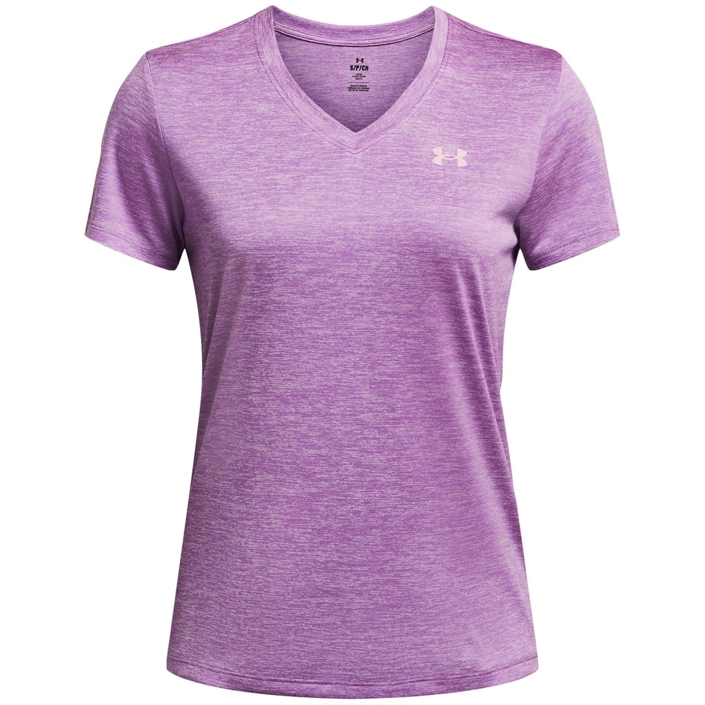 Under Armour Women's UA Tech™ Twist V-Neck Short Sleeve Tech SSV- Twist Mujer (Pack de 1) — view 65